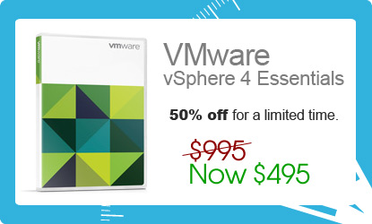 vmware vsphere 4 essentials offer discount